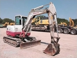 Used Excavator,Used Excavator in yard,Used Takeuchi in yard,Front of used Takeuchi